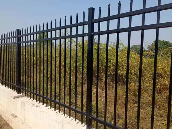 三橫梁鋅鋼護(hù)欄圖片4